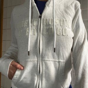 Abercrombie & Fitch Cozy Hooded Zip Up Jacket